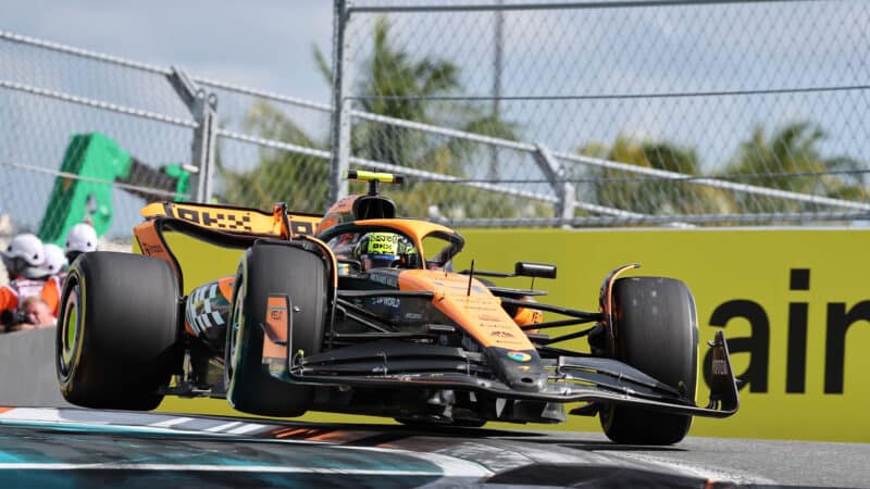 Lando Norris McLaren 2024 Miami GP