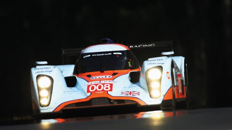 Le Mans 2009 13th in the Lola-Aston Martin B09:60