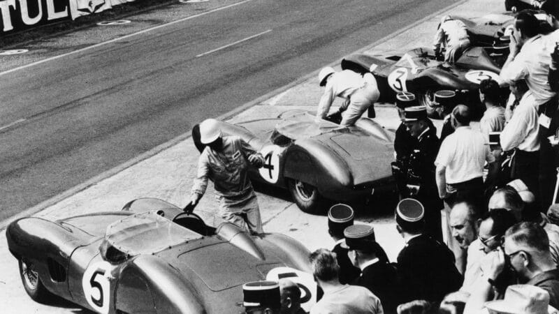 Le Mans race start 1959