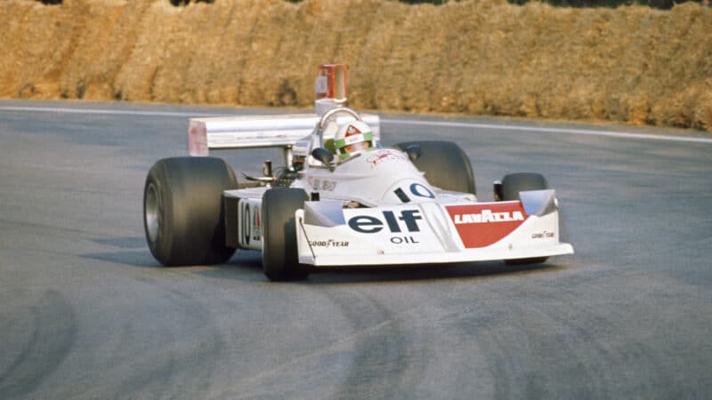 Lella Lombardi in 1975 F1 Spanish Grand Prix