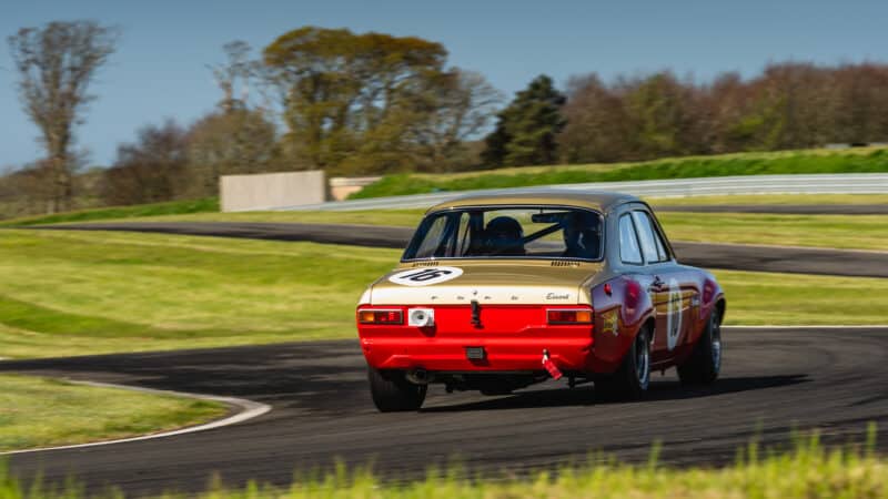 Rear view Alan Mann Ford Escort