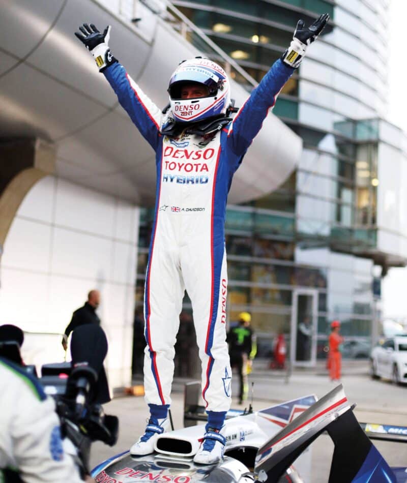 WEC 2013 with Toyota Anthony Davidson won