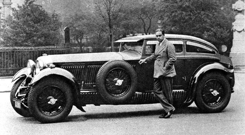 Woolf Barnato with Bentley
