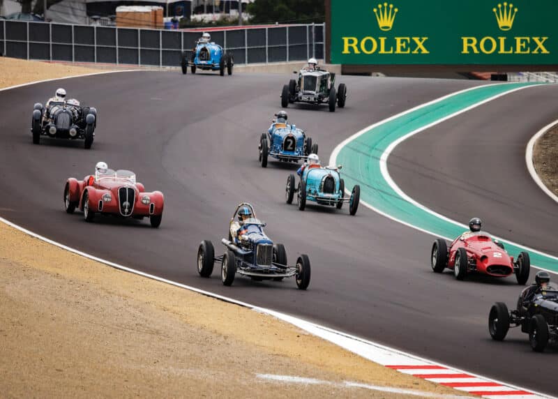 1927-55 Single-seater at Laguna Seca