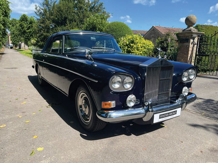 1965 rolls-royce silver cloud III convertible