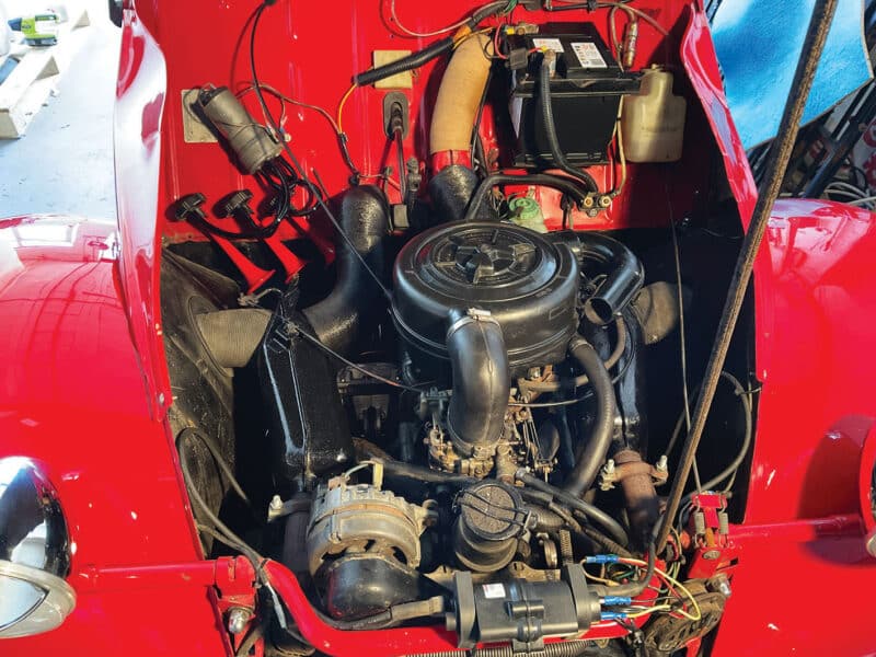 1982 Hoffmann 2cv Cabriolet engine