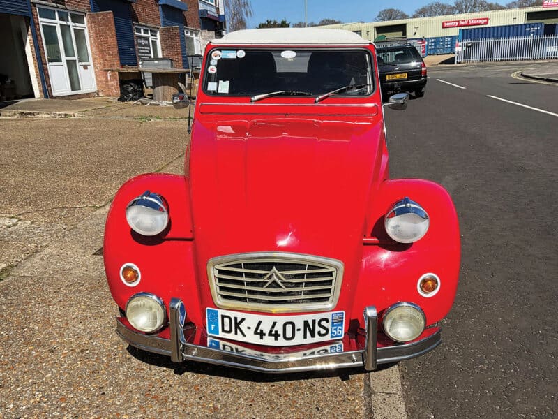 1982 Hoffmann 2cv Cabriolet front