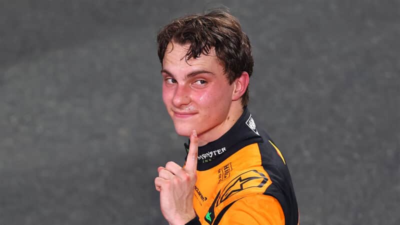 2 Oscar Piastri McLaren 2025 Saudi Arabian GP