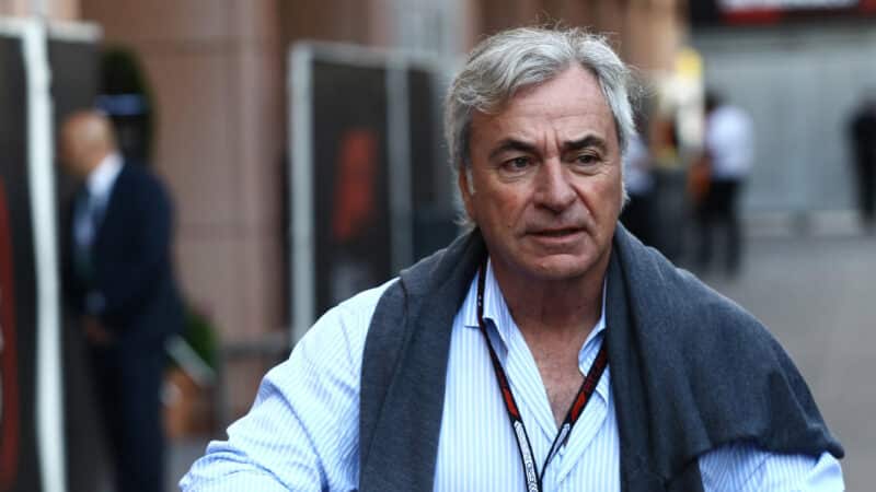 Carlos Sainz at the 2024 Monaco Grand Prix at Monte Carlo