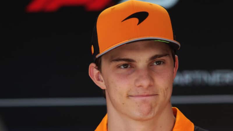 Oscar Piastri (McLaren-Mercedes) before the 2025 Monaco Grand Prix at Monte Carlo