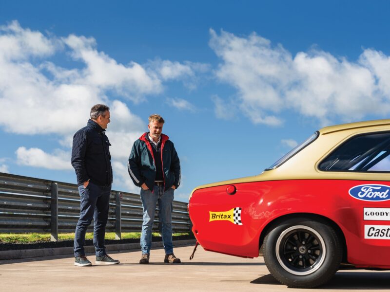 Adam Towler and Henry Mann Ford Escort