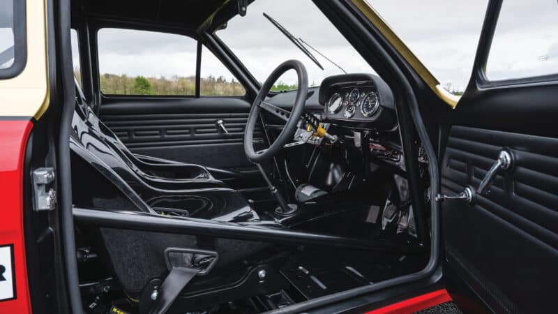 Alan Mann Ford Escort interior
