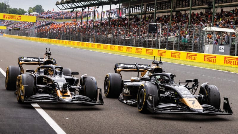 film cars are actually F2s