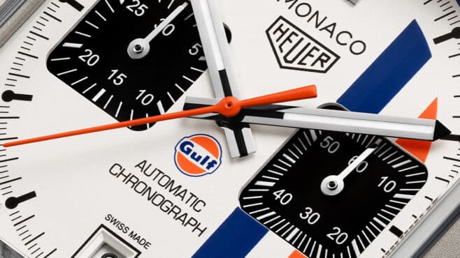 TAG Heuer reveals McQueen-inspired Monaco watch with classic Gulf livery