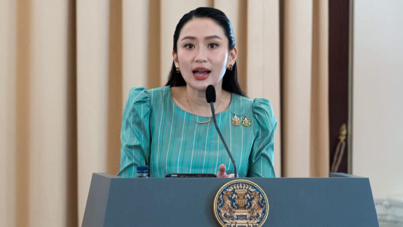 Thailand's prime minister Paetongtarn Shinawatra