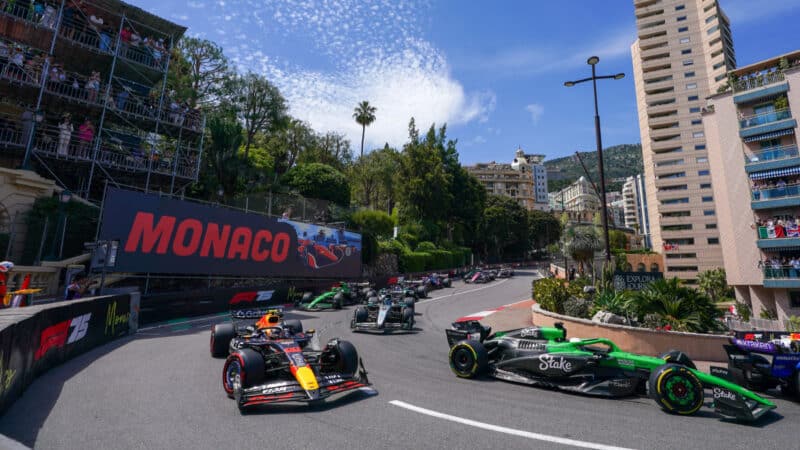 Monaco Grand Prix action