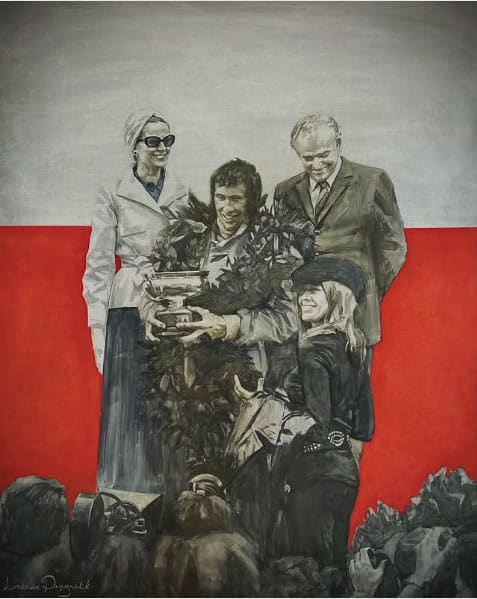 Jackie Stewart portrait