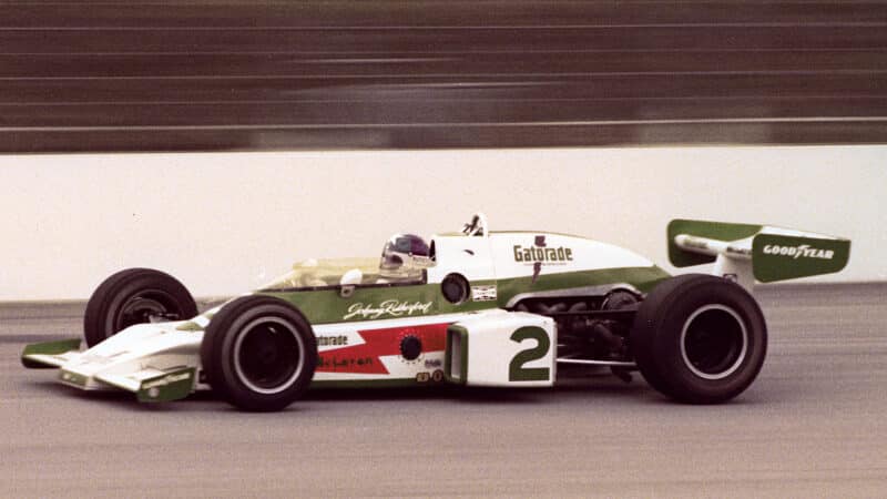 Johnny Rutherford McLaren 1975 Indianapolis 500
