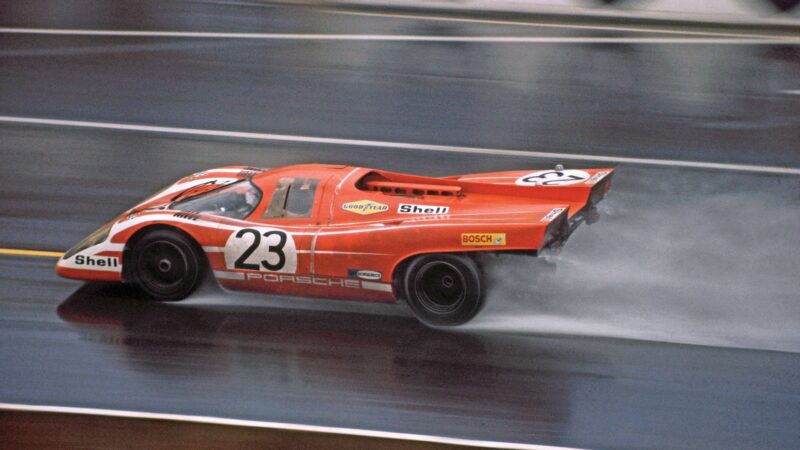 Le Mans in 1970, Porsche Richard Attwood and Herrmann