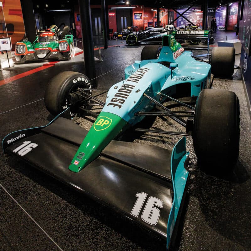 Leyton House March CG891, 1989 Silverstone 75 Exhibition