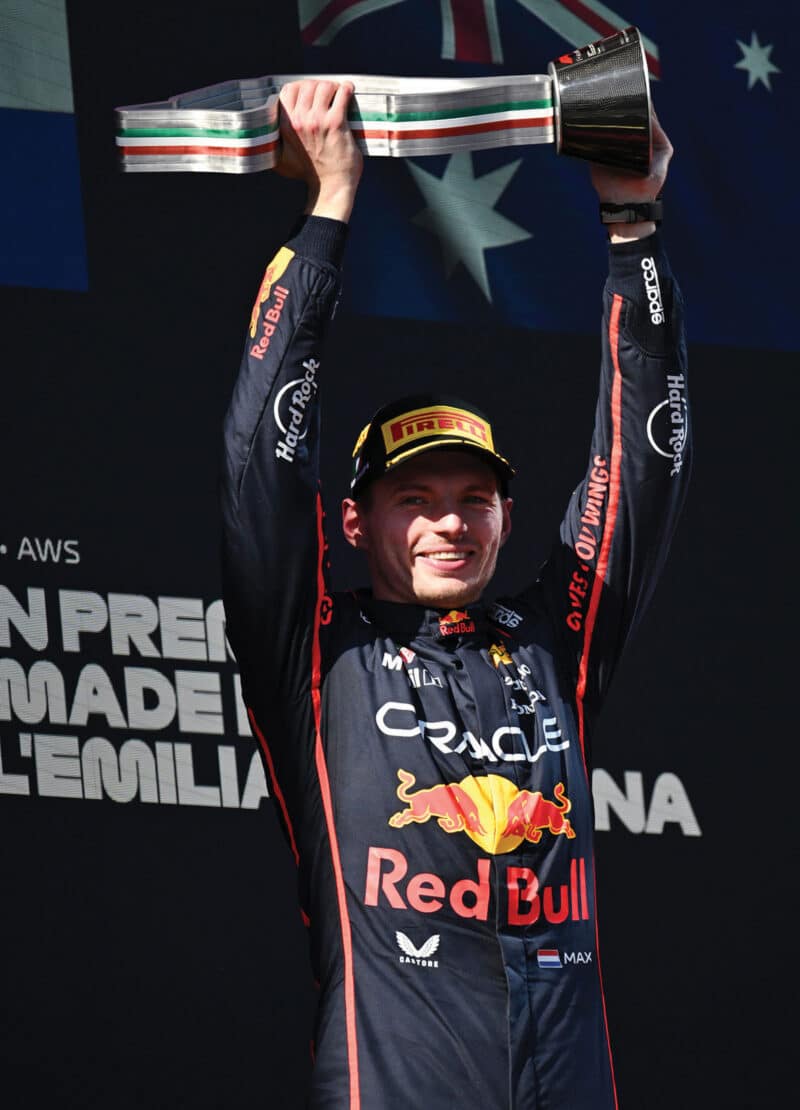 Max Verstappen wins Imola