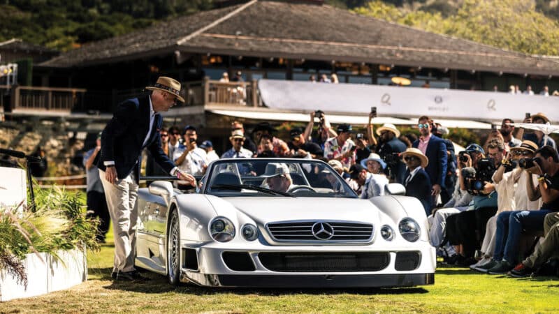 Mercedes-Benz CLK GTR The Quail in 2024
