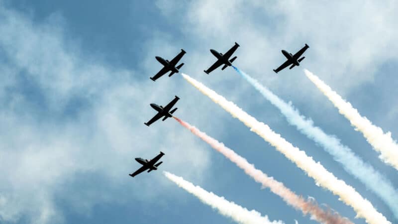 Patriots Jet Team The Quail