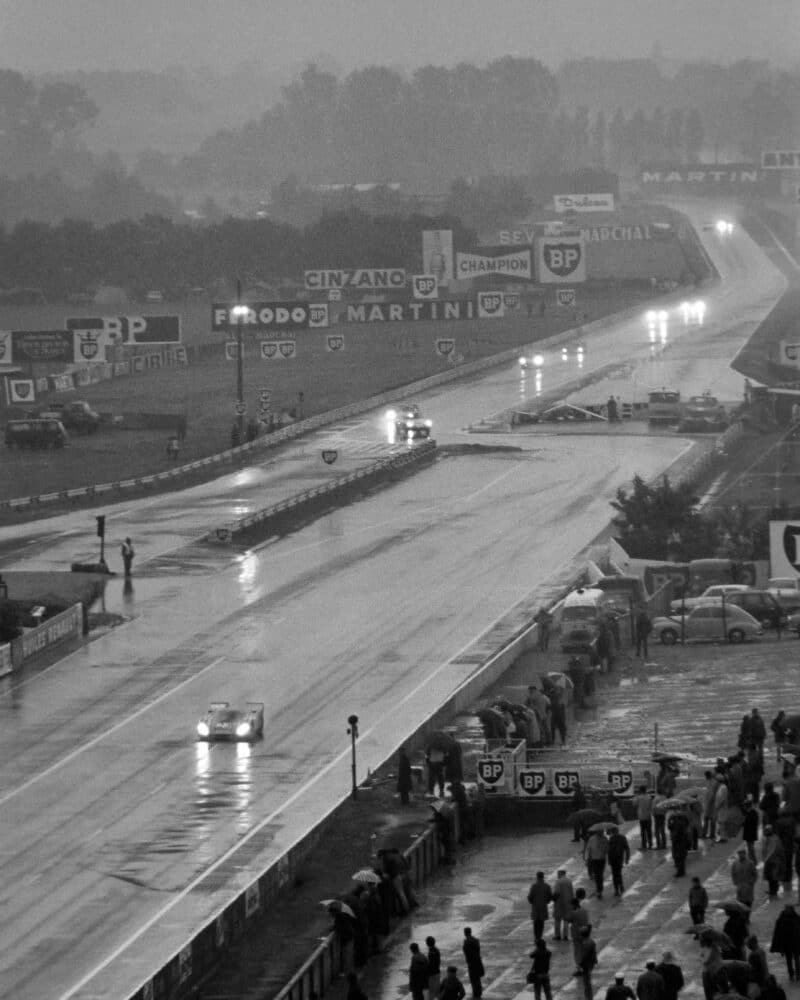 Porsche at La Sarthe, Richard Attwood and Herrmann 1970
