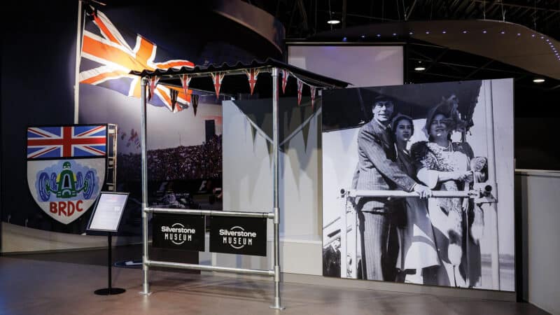 Railings 1950 British GP Silverstone 75 Exhibition