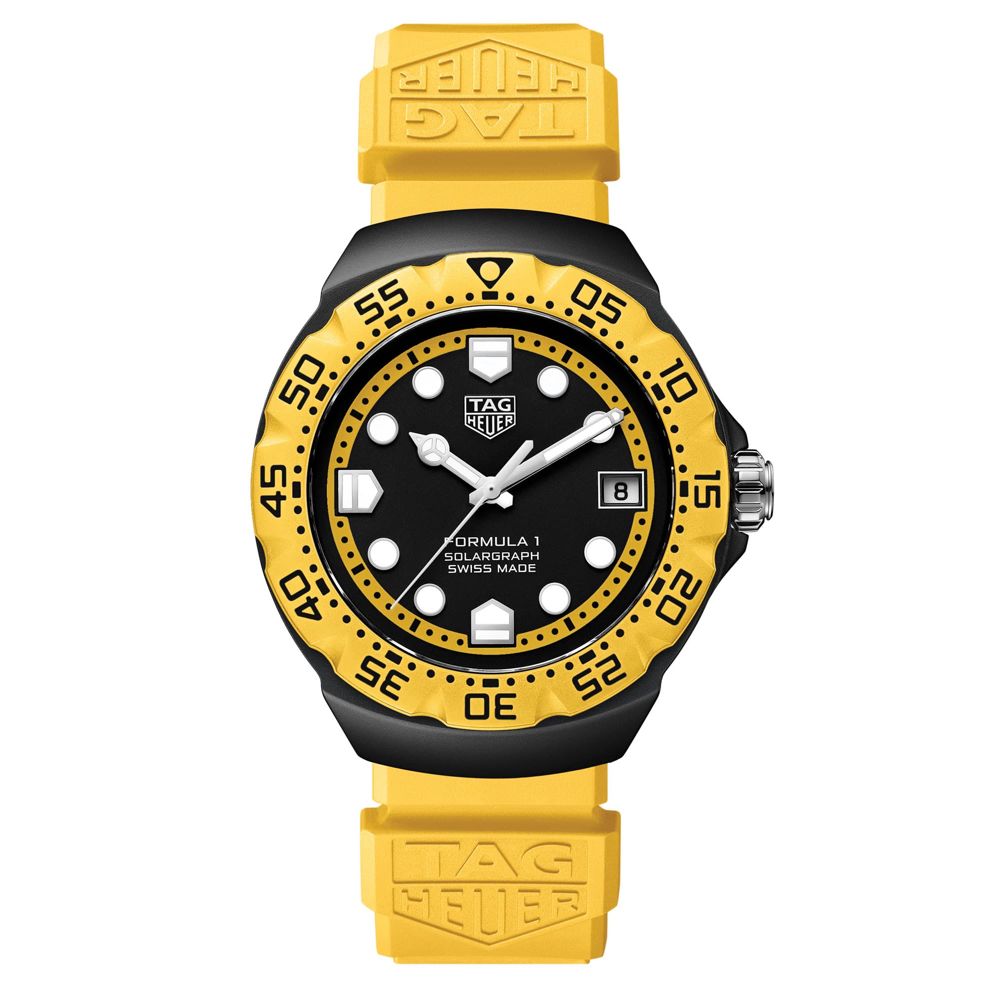 TAG Heuer Formula 1 Solargraph - yellow