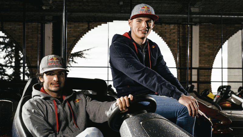 Max Verstappen and Carlos Sainz were announced as the 2015 Toro Rosso driver line-up