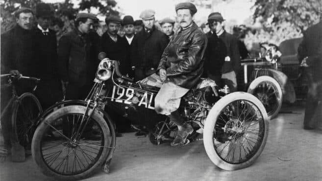 Why do the French love motorcycle racing so much? Because they invented it!