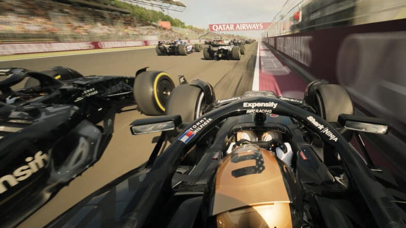 Director Kosinski brought some of his techniques from 2022’s Top Gun: Maverick to use in F1