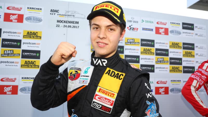 A young Drugovich in 2017