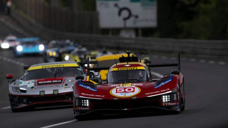 2 Le Mans 2025 Ferrari Hypercar