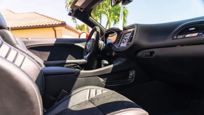 2023 Dodge Challenger SRT Demon 170 Convertible interior