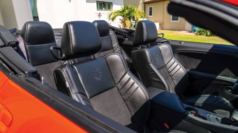 2023 Dodge Challenger SRT Demon 170 Convertible seats