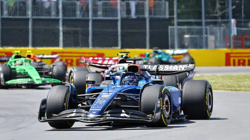 Alexander Albon (Williams-Mercedes) during the 2025 Canadian Grand Prix