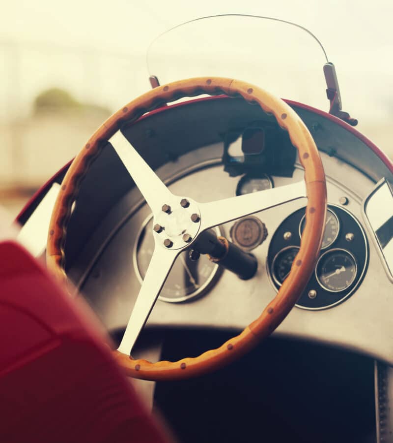 Alfa Romeo 158 steering wheel