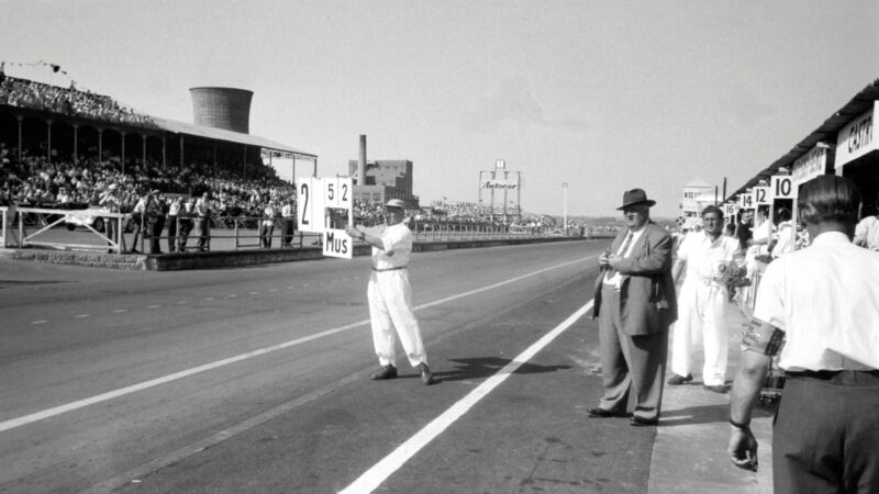 Alfred Neubauer at Aintree
