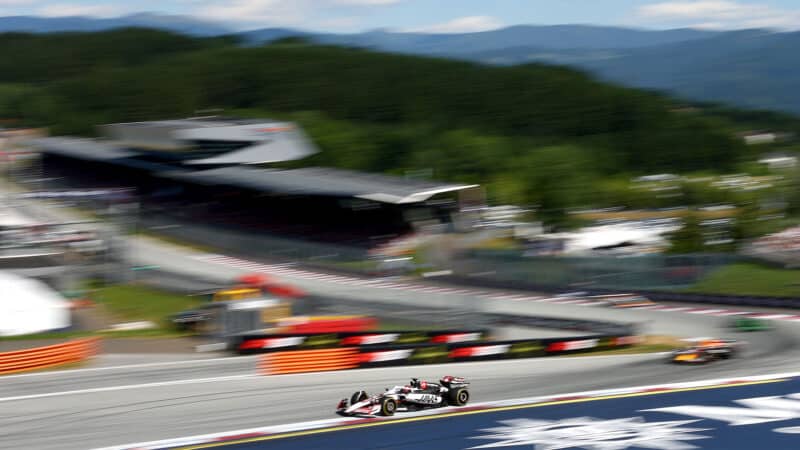Esteban Ocon Haas 2025 Austrian GP