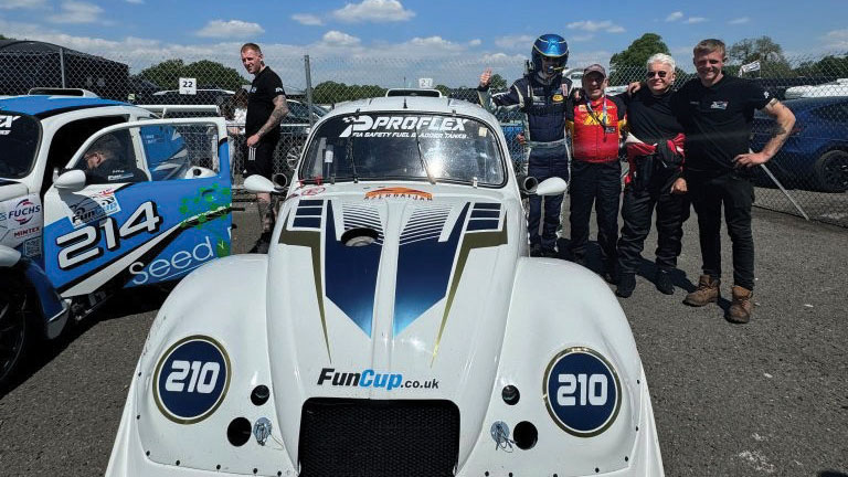 Oulton Park had an infestation of Beetles for the endurance Fun Cup in May