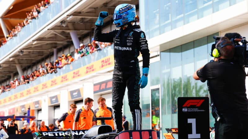 George Russell Mercedes 2025 Canadian GP
