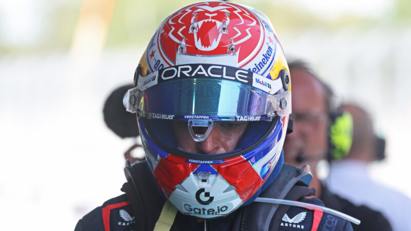 Max Verstappen after the Spanish Grand Prix