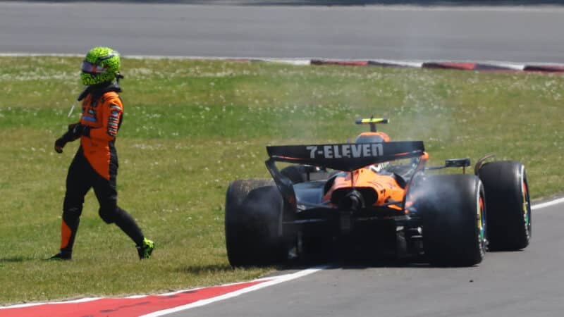 Lando Norris at the Canadian GP