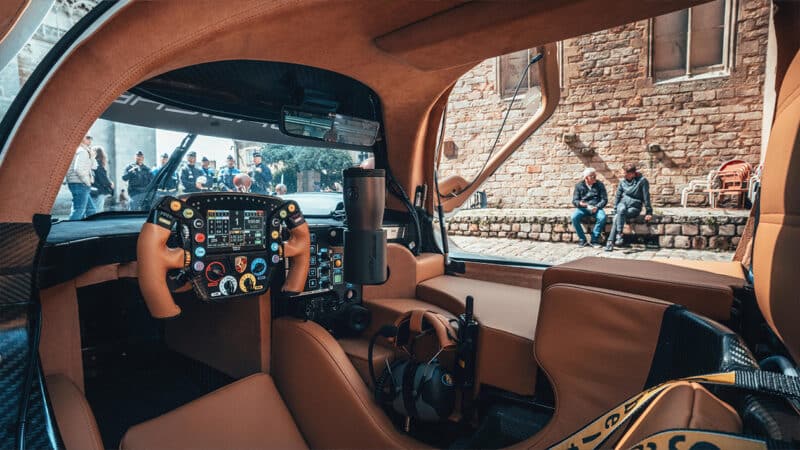 Interior of Porsche 963 RSP