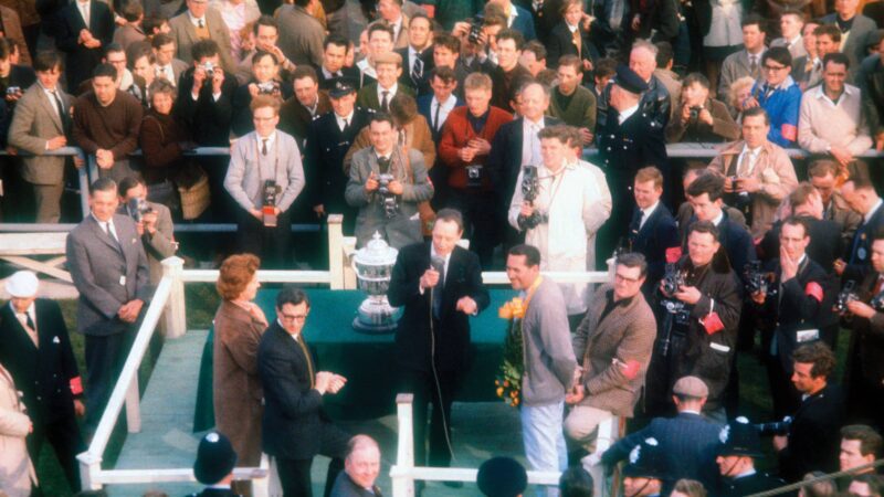 Jack Brabham, winner of the 1964 Aintree 200