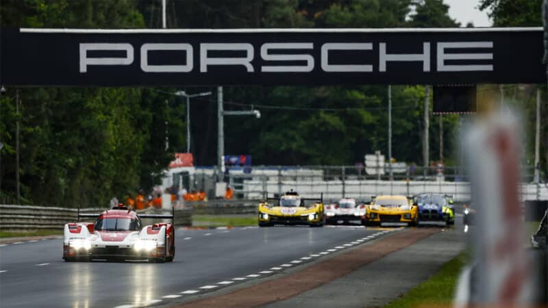 Le Mans 2025 testing Porsche HyperCar