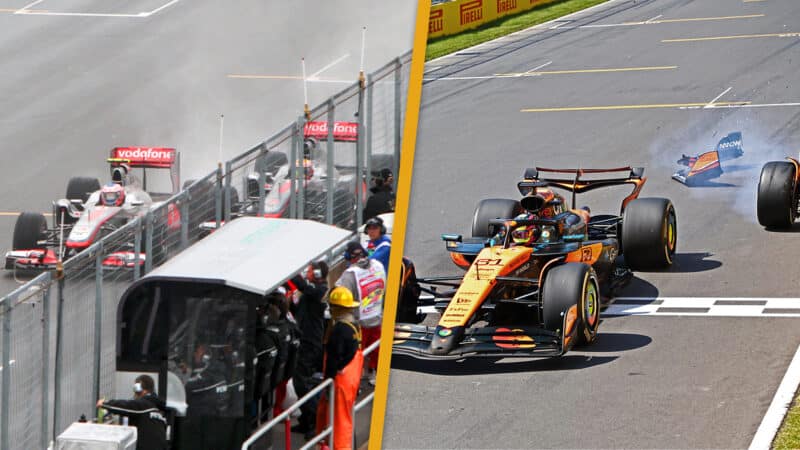 McLaren Canada clashes