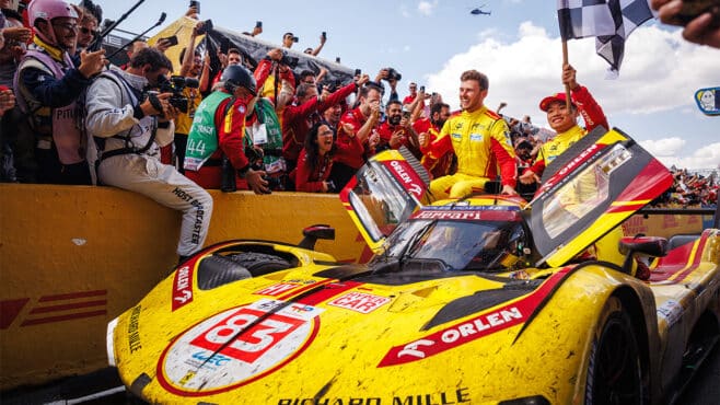 How heroic Kubica and Co pulled off stunning Ferrari Le Mans win